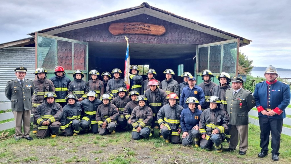 Finaliza con éxito agenda de trabajo del Presidente Nacional por Chiloé